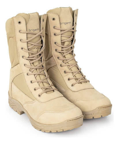 Bota Hombre Cuero Borcego Botita Plataforma Zapato Briganti