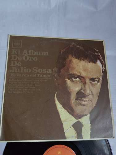 Julio Sosa El Album De Oro Disco De Vinil Importado Argentin