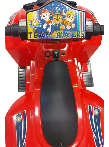 Cuatriciclo Electrico Con Musica Y Luz Paw Patrol Oficial