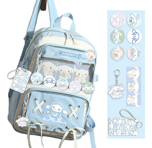 Alta Calidad Mochila Kawaii Cinnamoroll Para Adolescentes Co