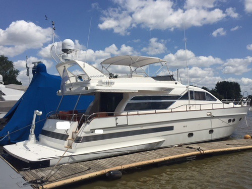 Imagen 2 de 14 de Crucero Antago 21 M 2 X Man 1200 Hp Año 1995 Made In Italy