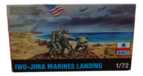Esci 8062 Iwo-jima Marines Landing 1:72 Milouhobbies