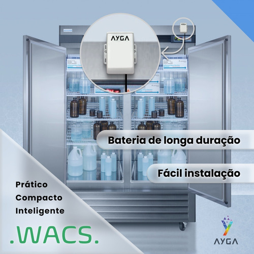 Medidor De Temperatura Iot Ayga Thermosense - Com Sensor Ext
