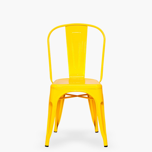 Silla Tolix Réplica Amarillo Form