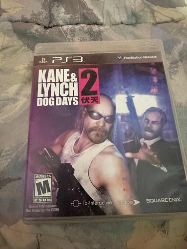 Kane Y Lynch Dog Days 2 Ps3