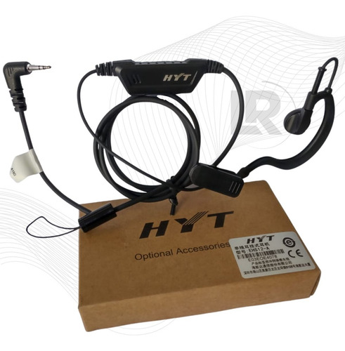 Kit 9 Fone Ptt Microfone Rádio Resistent Hytera Tc320 T210br