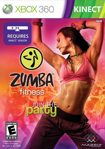 Zumba Fitness Join Party Kinect Usado Xbox 360
