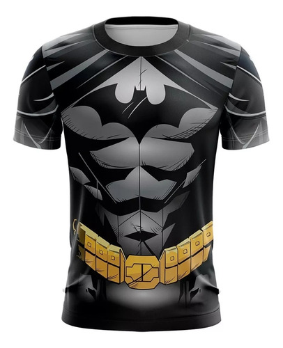 Polo Batman Traje Animado Diseño Sublimado Full Print