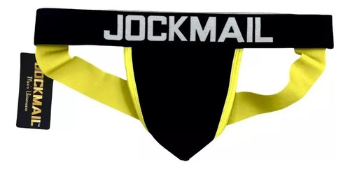 Suspensorio Jockmail Jm207 Negro Para Hombre 100% Original