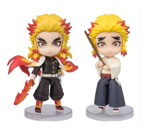 Senjuro Y Kyojuro Rengoku Set Figuarts Mini Demon Slayer