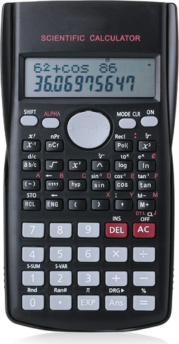 Calculadora Cientifica Cs-82ms 12 Cifras Pila Incluida