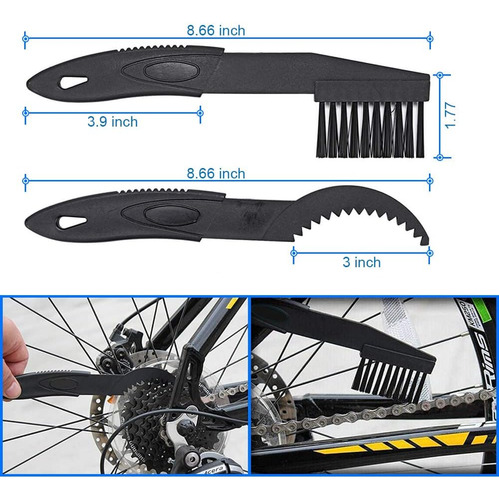 Mmobiel Kit De Cepillo Para Limpiar La Cadena De La Motoc...