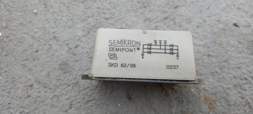 Ponte Retificadora Semikron Skd 62/08