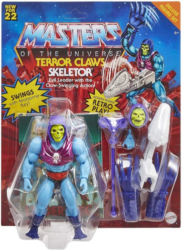 Masters Of The Universe Origins Terror Claw Skeletor Deluxe