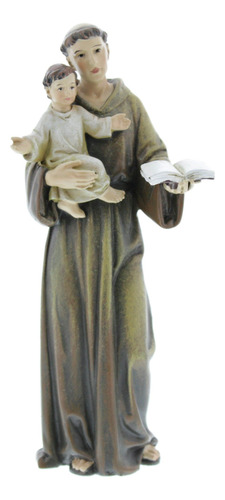 Figura San Antonio Decoración Devota Inspiración Orante 10 X