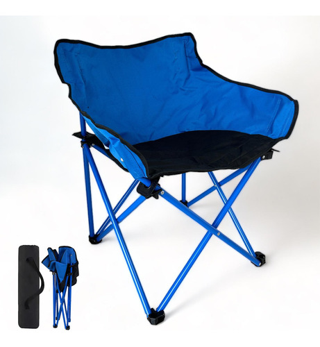 Silla Playera Camping Y Exteriores Plegable Moderna Kit 10