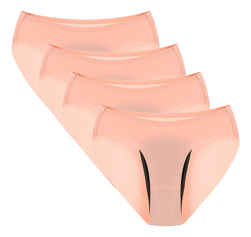 Bragas Menstruales Suaves A Prueba De Fugas Para Mujer, 4 Un