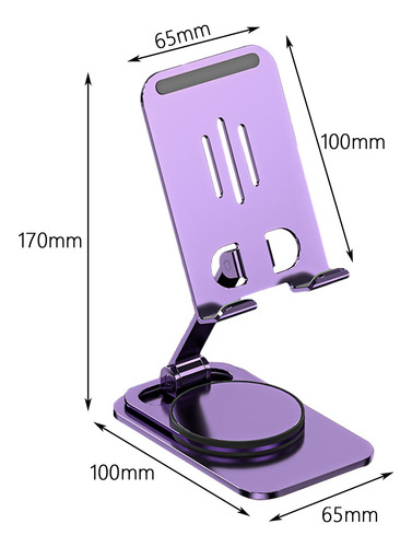 Soporte Para Teléfono Móvil Soporte Para Púrpura