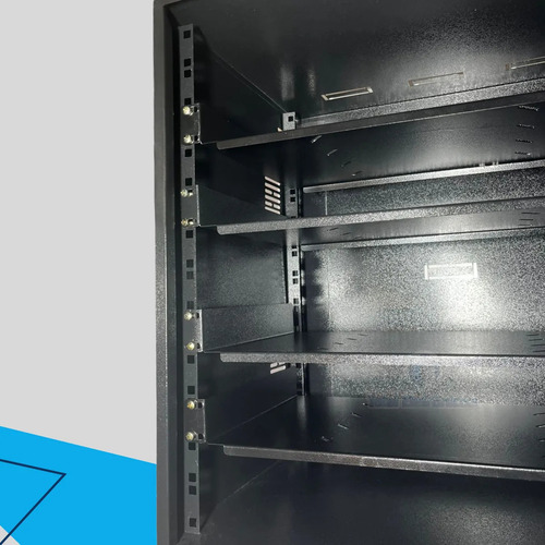 Rack Organizador 12u Telecom Cftv Alarme 4 Bandejas Parede