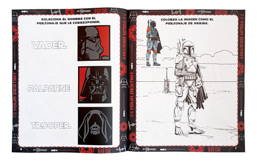 Darth Vader, Star Wars, Colorear Borrable, Disney, Magicbook