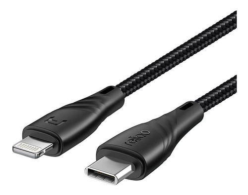 Rayo Certificado Mfi Tipo C Pd Soporte Cable Carga Rapida X