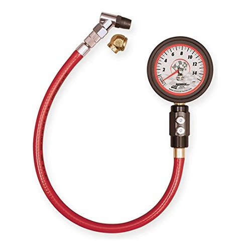 52034 Analog 2  Tire Gauge 0-15 Psi