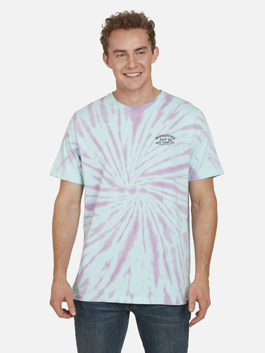 Polera Surf Company Tie Dye Hombre Multicolor Maui And Sons