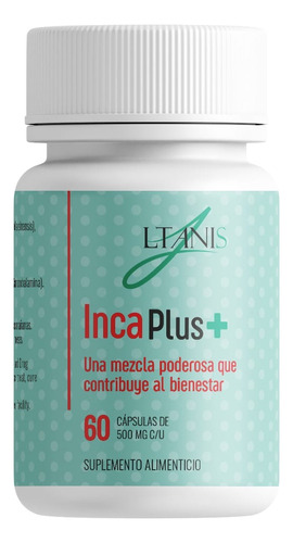 Suplemento Lineus Inca Plus 60 Capsulas Sfn 