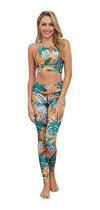 Comprar Leggins Gimnasio Mujer Conjunto Deportivo Top Licra Leggins