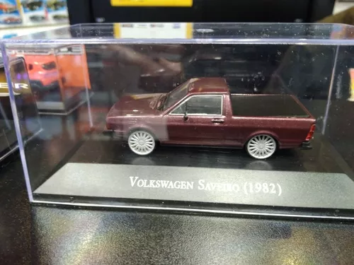 Miniatura carro Volkswagen Saveiro Bola Customizado Escala 1/43