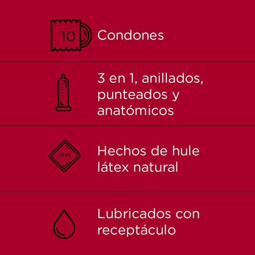 Preservativos Playboy Sabor Fresa 1 Lata Con 10 Condones