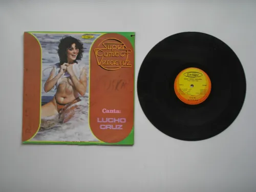 Super Combo Veracruz Lucho Cruz Lp Vinilo Edic Colombia 1984 (Usado)