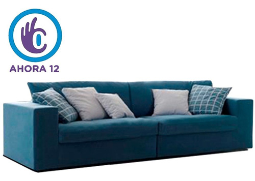 Sillon Sofa 3 Cuerpos 2.50 2 Modulos Premium Fullconfort