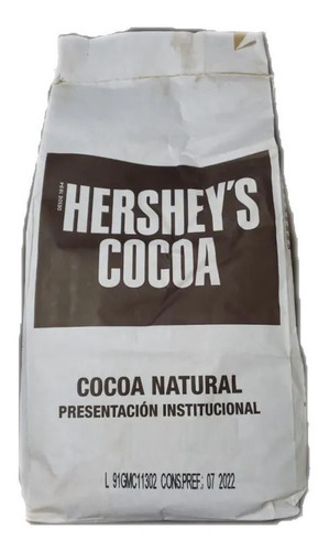 Cocoa En Polvo Hershey's A Granel 1 Kilogramo