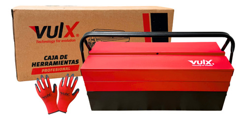 Caja Herramientas Metalica Reforzada 3 Capas