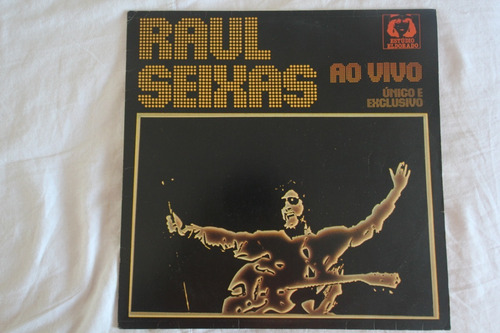 Lp Raul Seixas, Ao Vivo, Único E Exclusivo (Usado)