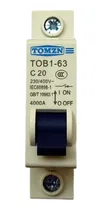 Comprar Breaker Termomagnético De 1 Polo - Riel Din 6a\u002F16a\u002F20a\u002F63a
