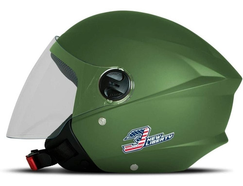 Capacete New Liberty Three Elite Verde Tamanho 58 - Pro Tork