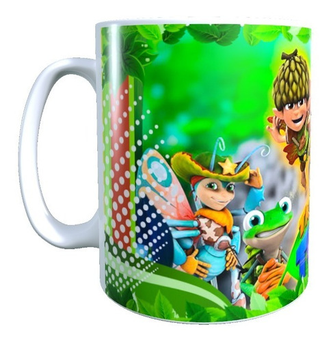 Taza Diseño Tree Fu Tom, Regalo Infantil, 320 Cc