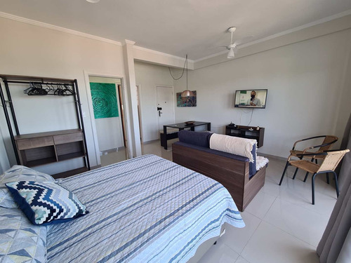 Imagem 8 de 30 de Apartamento Com 1 Dorm, Ponta Da Praia, Santos - R$ 380 Mil, Cod: 965 - V965