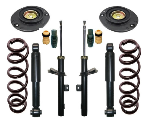 Kit 4 Amortiguadores Sachs P/ Peugeot 206 / 207 Con Espirale