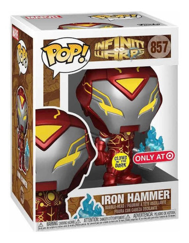 Funko Pop! Marvel Infinity Warps Iron Hammer Glows In Dark