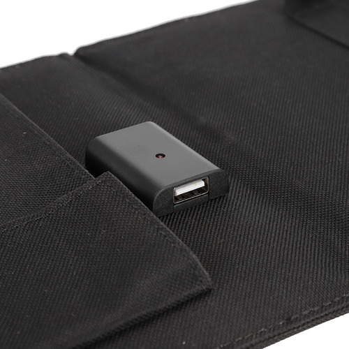Banco De Energía Móvil Usb Portátil Plegable Con Panel Solar
