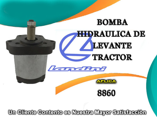 Imagen 1 de 6 de Bomba Hidraulica Landini 8860