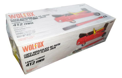 Herramienta Gato Hidráulico De Patín 1.5 Tonelada Para Autos
