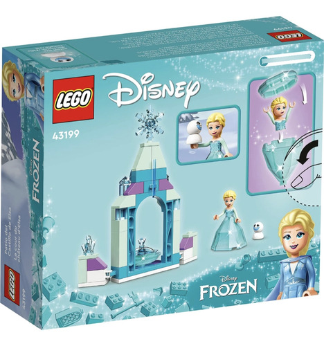 Lego Disney Elsa's Castle Courtyard 4319