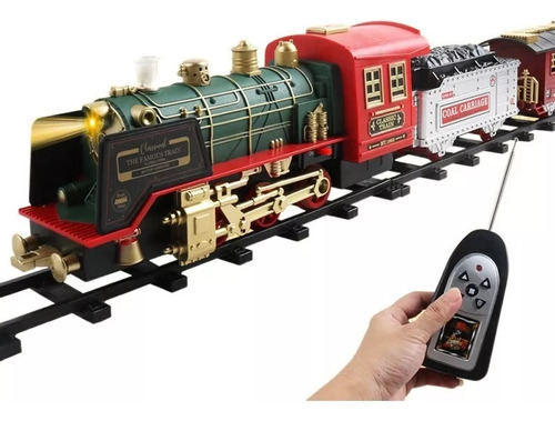 Set De Tren Con Mando A Distancia Para Regalo De Navidad