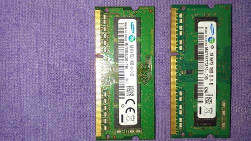 Imagen 4 de 6 de Memoria Ram Laptop Samsung 2gb 1rx8 Pc3 10600s