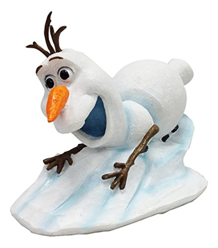 Penn Plax Frozen Mini Olaf Ornamento Del Acuario Deslizante