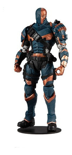 Deathstroke Batman Arkham Figura De Acción Dc Mcfarlane Toys